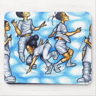 JUMP SO HIGH I COULD TOUCH THE SKY MOUSE MAT