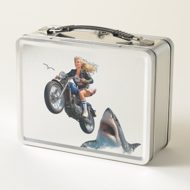 Jump the Shark Daredevil Metal Lunch Box (Back)