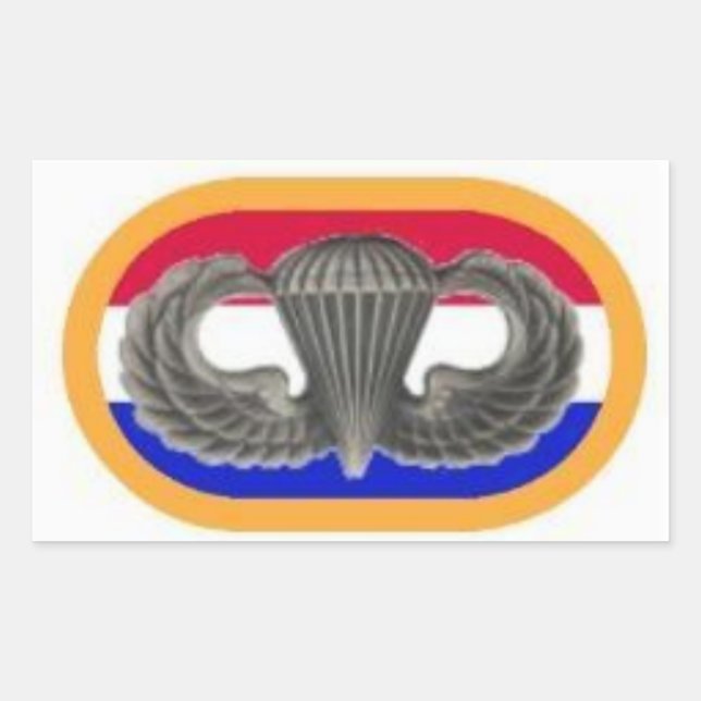 JUMP WINGS ON 20TH SPECIAL FORCE GRP STICKERS (Front)