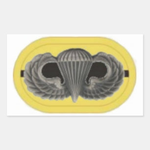JUMP WINGS/OVAL 1ST BN 509TH INFANTRY STICKERS