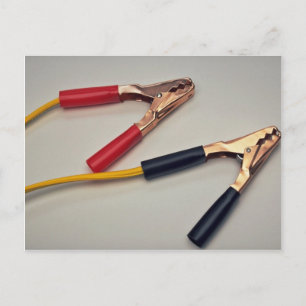 Jumper cables postcard