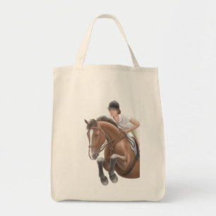 Jumper Horse Tote Bag