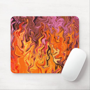 Jumpin' Flames..... Mouse Mat