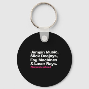 Jumpin Music Slick Deejays Fog Machines And Laser Key Ring