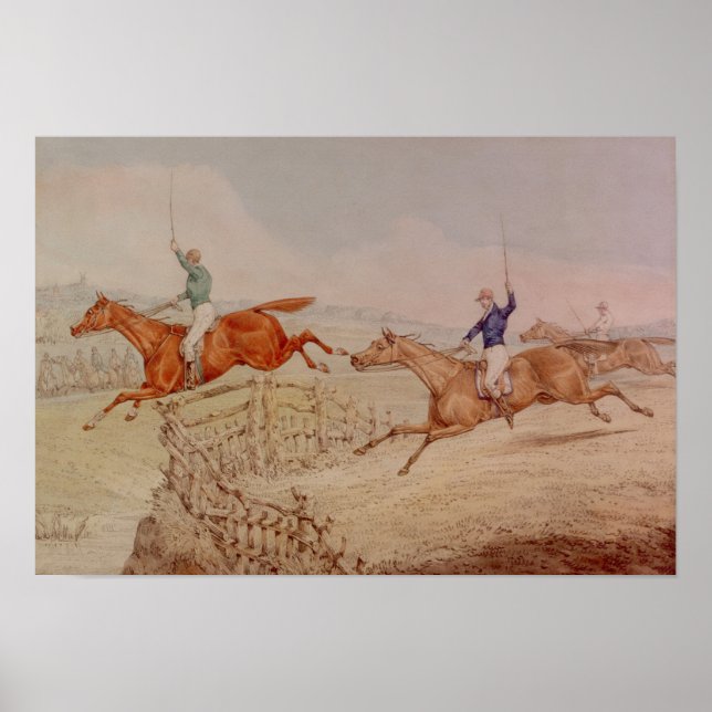 Jumping a Fence Poster (Front)