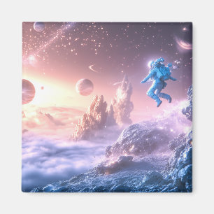 Jumping Astronaut Magnet