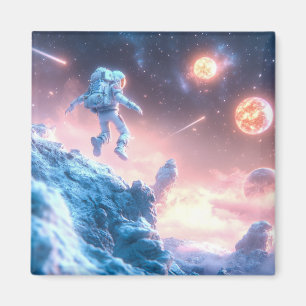 Jumping Astronaut Magnet