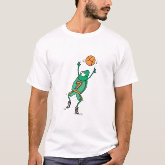 jumping basketball frog T-Shirt
