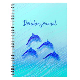 jumping dolphins notebook