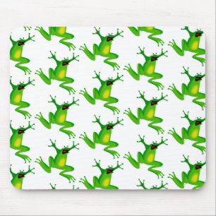 Jumping Frogs Mouse Mat