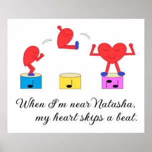 Jumping Heart in Love: Poster