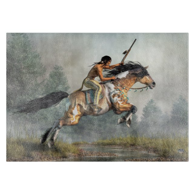 Jumping Horse Cutting Board (Front)