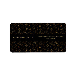Jumping Horse Horseback Riding Horse Trainer Label