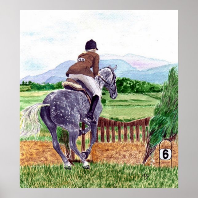 Jumping Horse Print (Front)
