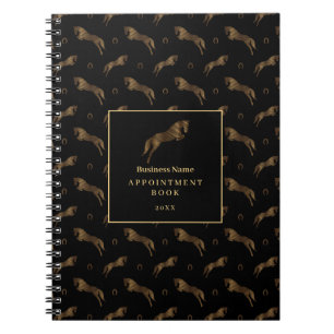 Jumping Horse Scribble Horse Horse Trainer Notebook