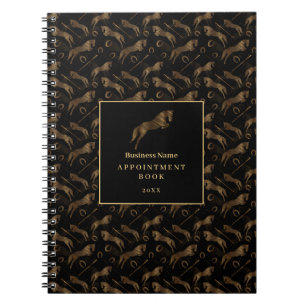 Jumping Horse Scribble Horse Horse Trainer Notebook