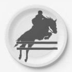 Jumping horse silhouette - Choose background color