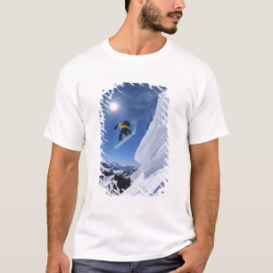 Jumping into Snake Creek Canyon from Clayton 2 T-Shirt