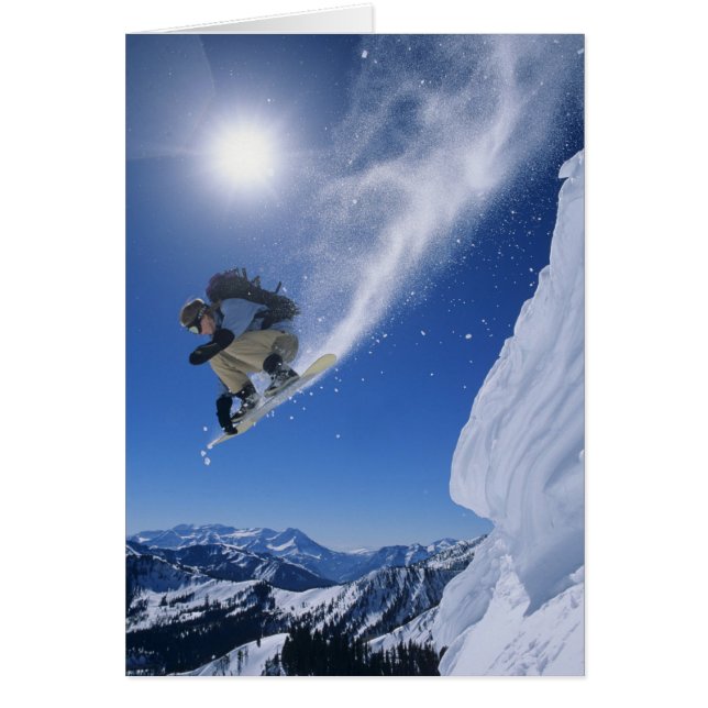 Jumping into Snake Creek Canyon from Clayton 3 (Front)