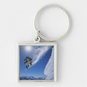 Jumping into Snake Creek Canyon from Clayton 3 Key Ring