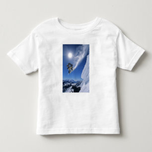 Jumping into Snake Creek Canyon from Clayton 3 Toddler T-Shirt