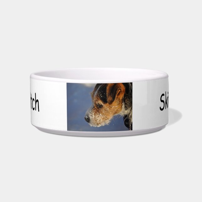 Jumping Jacks Photo Template Pet Bowls (Front)