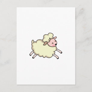 JUMPING LAMB POSTCARD