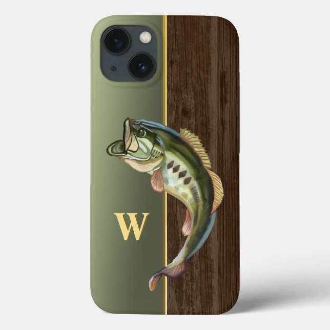 Jumping Large Mouth Bass Case-Mate iPhone Case (Back)