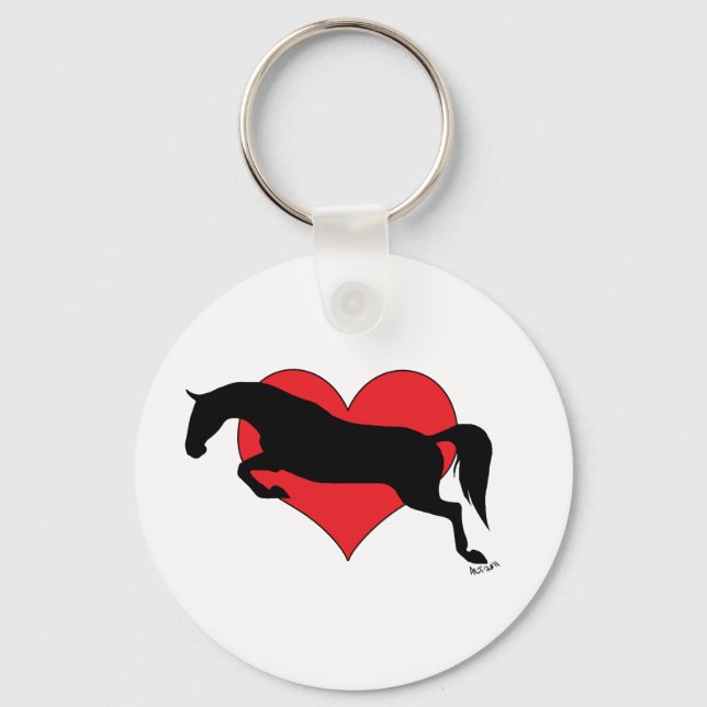 Jumping Love Keychain (Front)