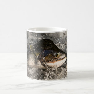 Jumping Salmon Coffee Mug