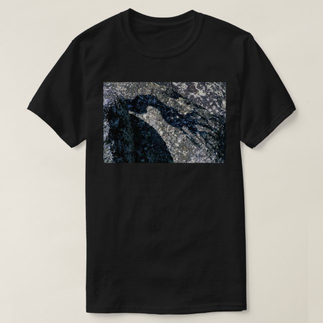 Jumping Shadow nature art beauty T-Shirt (Design Front)