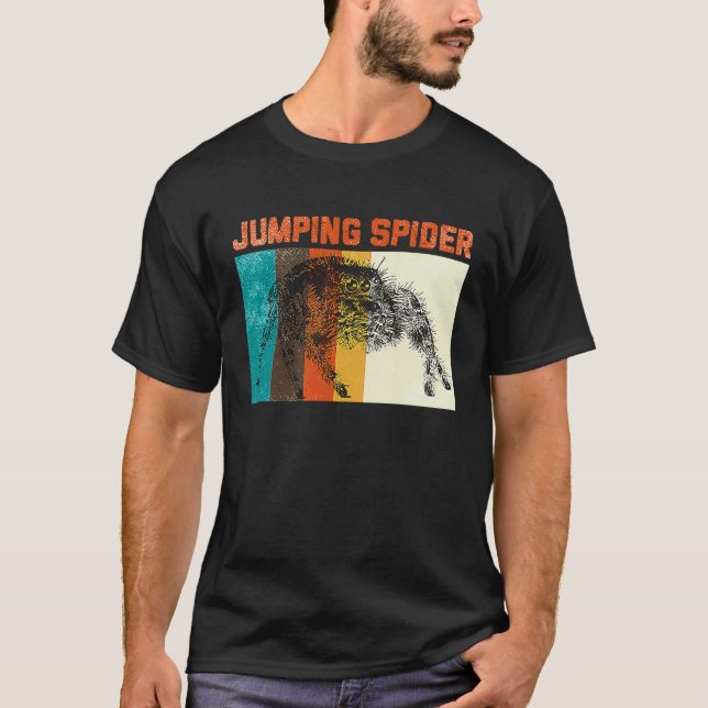Jumping Spider Animal T-Shirt (Front)