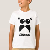 Jumping Spider Face Name T-Shirt (Child)