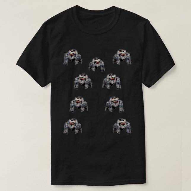 Jumping spider spider spiders 2 T-Shirt (Design Front)