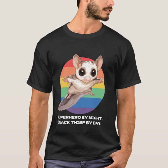 Jumping sugar glider T-Shirt (Front)
