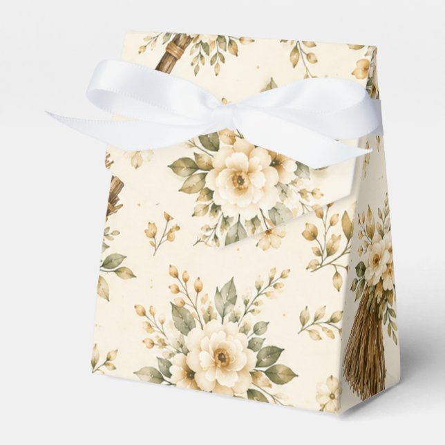 Jumping The Broom Favour Box (Front Side)