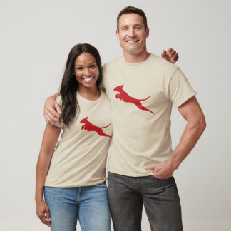 Jumping Vizsla Sweatshirt T-Shirt
