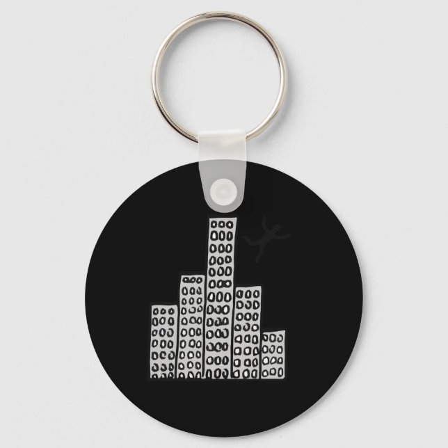 Jumping With Joy  Key Ring (Front)