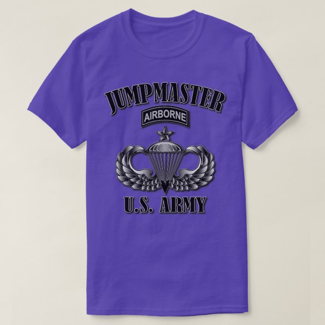 Jumpmaster Senior Wings 1 T-Shirt (Design Front)