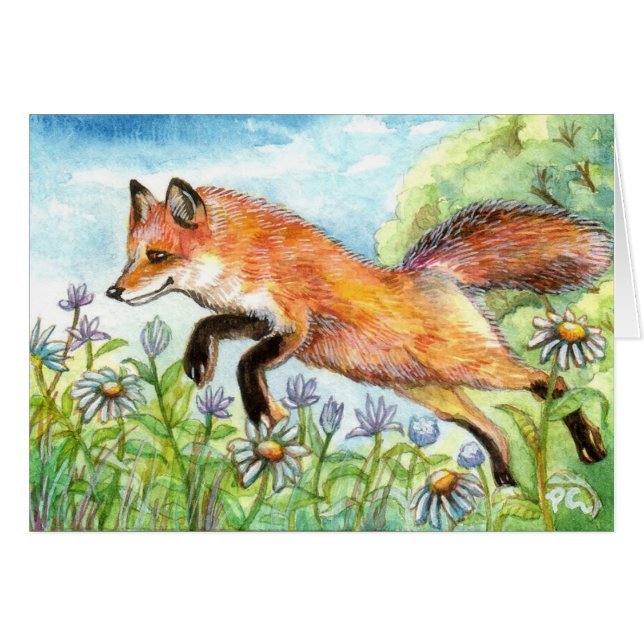 Jumpy Fox (Front Horizontal)