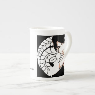 jun boy japanese bone china mug