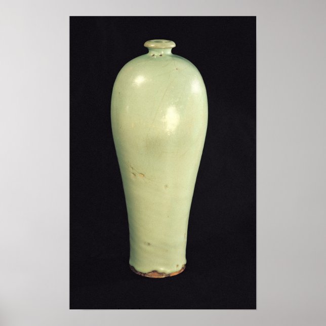 Jun 'Meiping' vase with a blue-green glaze Poster (Front)