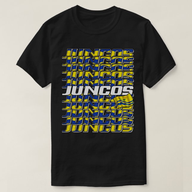 Juncos Cascade text 3 T-Shirt (Design Front)