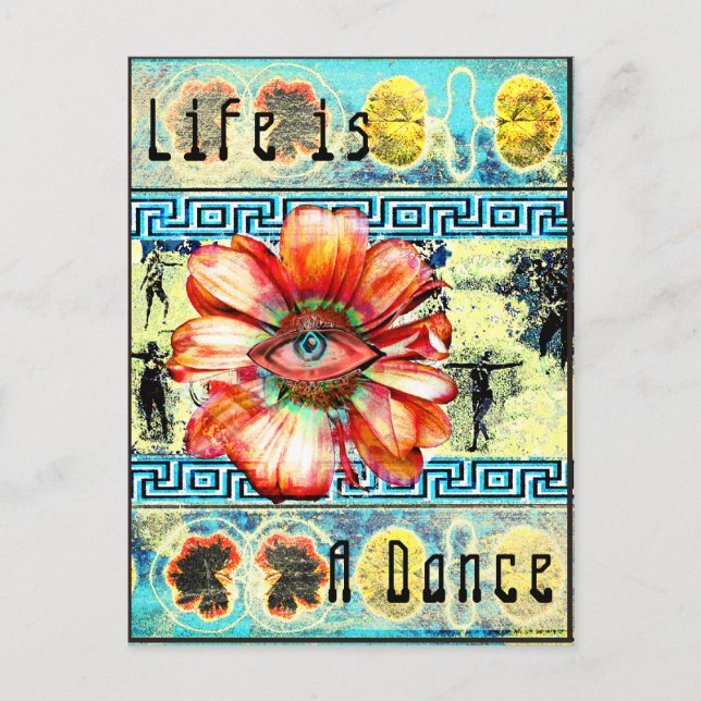 Junction Card No 19: Life is a Dance (Front)