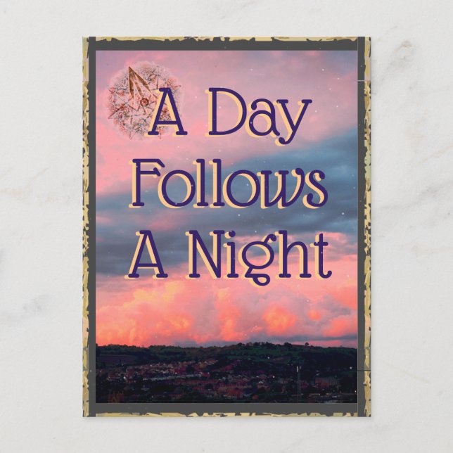 Junction Card No 20: A Day follows a Night (Front)
