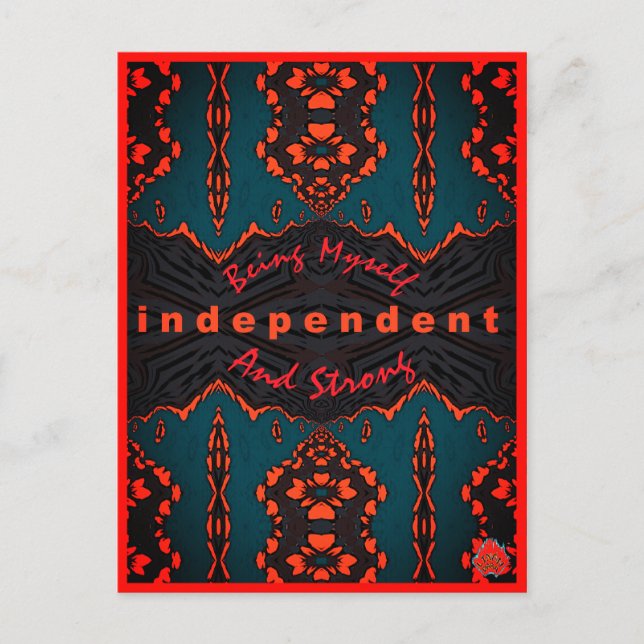 Junction Card No 32: Being Independant (Front)