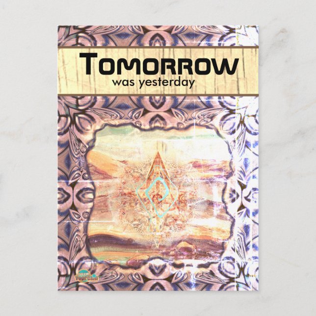 Junction Card No 33: Tomorrow was yesterday (Front)
