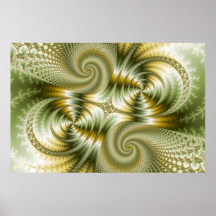 Junction - Mandelbrot Art Poster