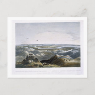 Junction of the Yellow Stone River with the Missou Postcard
