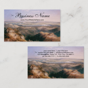 Junction of the Yellowstone and Missouri by Bodmer Business Card